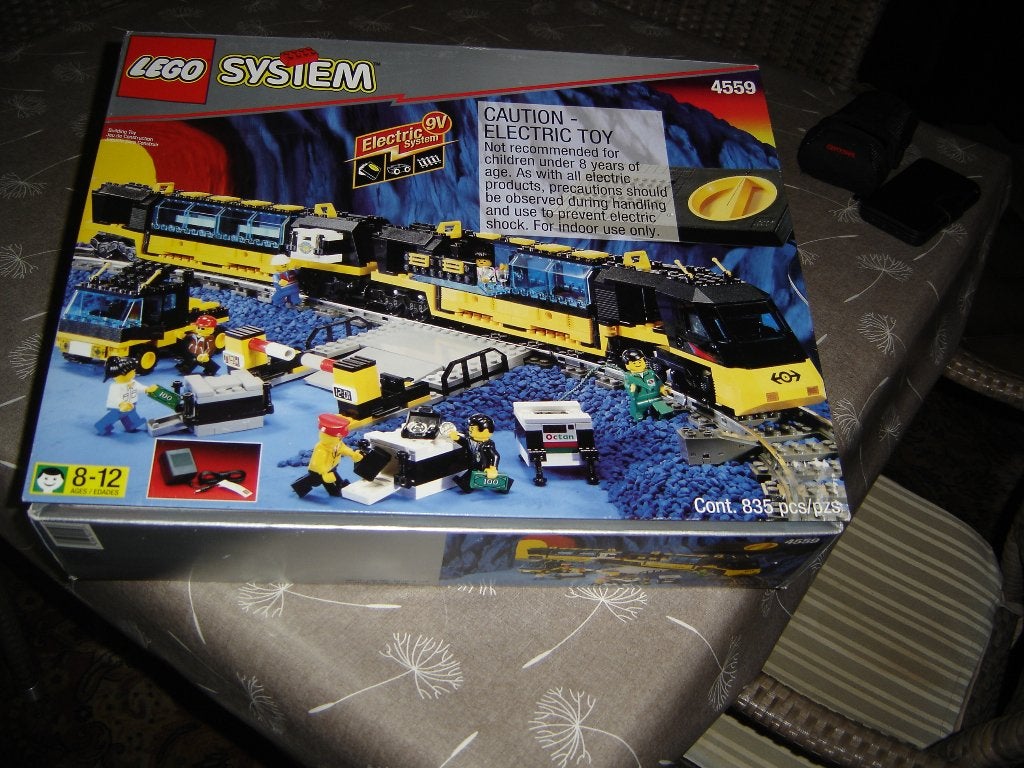 Lego 4559 Elektrische trein 8-12, Ophalen, Compleet, Lego, Nieuw