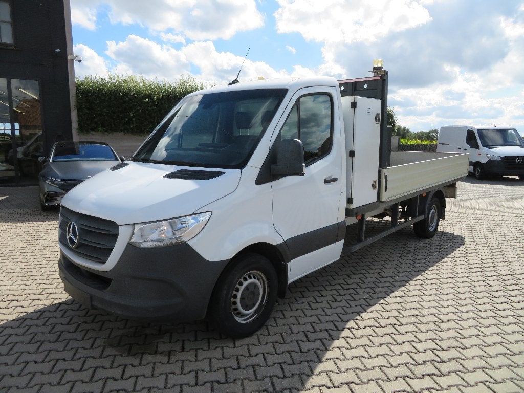 Mercedes Sprinter 314 cdi Pick-Up, Auto's, Achterwielaandrijving, 4 cilinders, Wit, Overige carrosserie