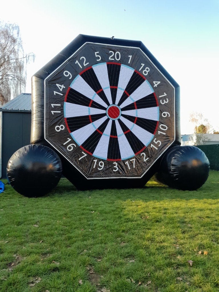 Voetbaldarts te huur (5 meter), Ophalen