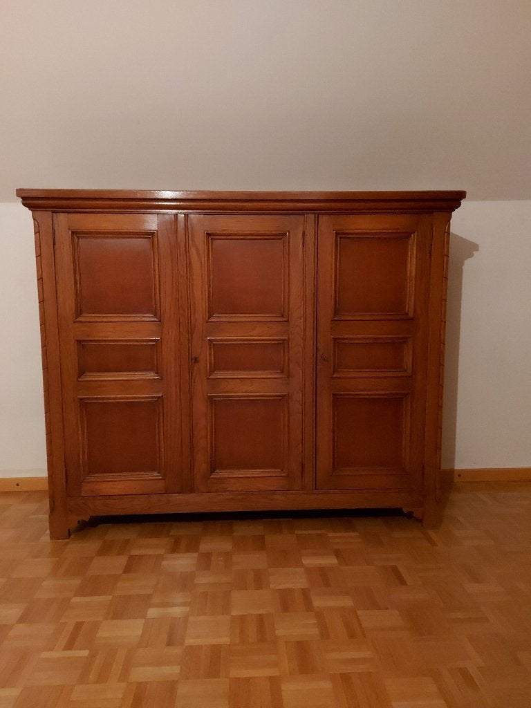 Eiken strakke kast, Ophalen
