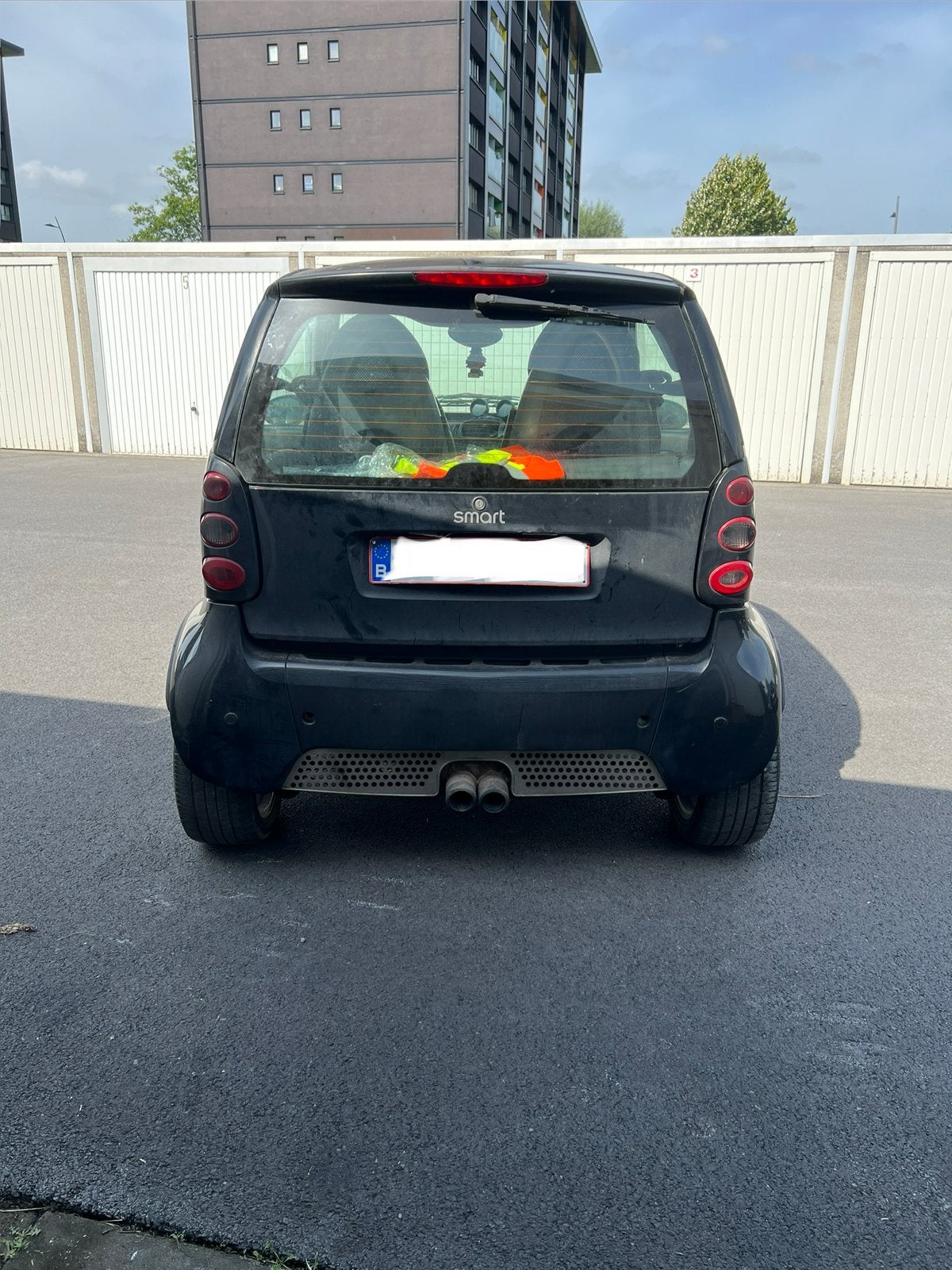 Unieke & Snelle Smart Brabus City-Coupé (2004) Echte Brabus!, Auto's, Automaat, Achterwielaandrijving, Zwart, Leder