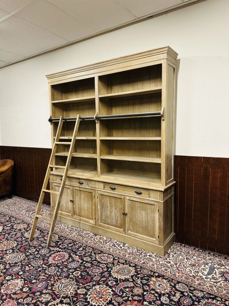 Klassiek Engelse Boekenkast Bibliotheekkast, Antiek en Kunst, Ophalen of Verzenden
