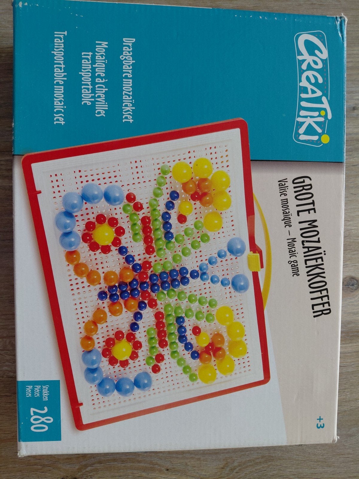 Creatiki mozaiekkoffer, Ophalen, Zo goed als nieuw, Puzzelen