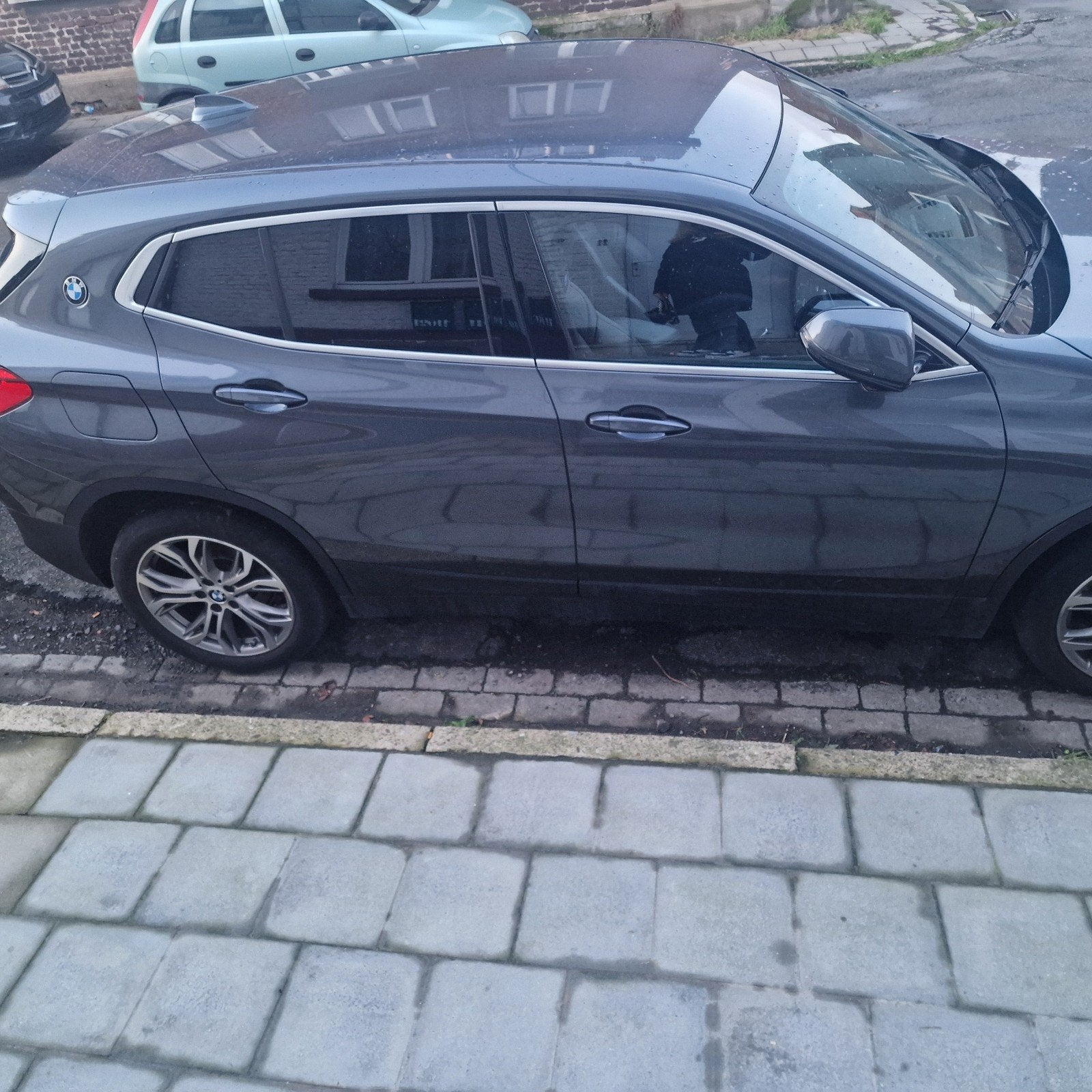 Bmw x2 très bonne état, nickel, Cuir, Achat, 110 kW, Noir