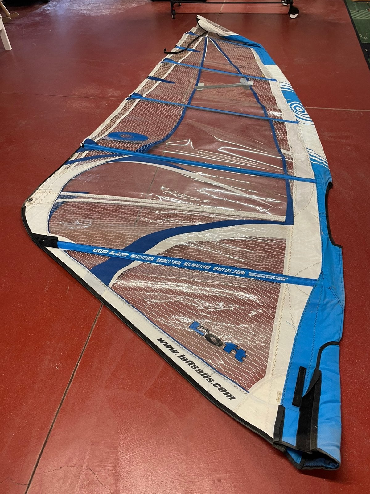 Voiles & mâts de planche à voile - gratuit - Oostduinkerke, Utilisé, Avec wishbone, Voile, Enlèvement