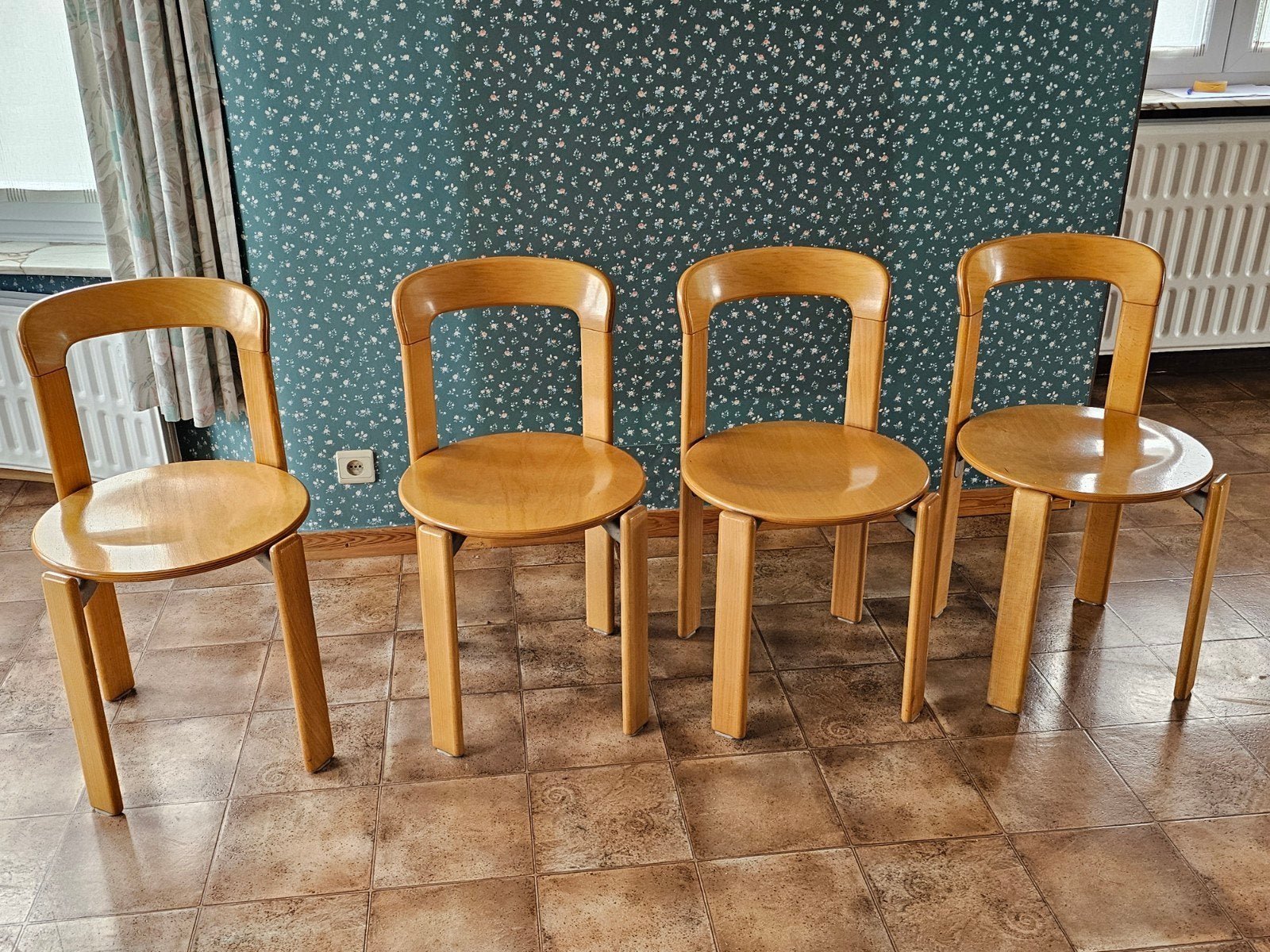 Chaises et table Par Bruno Rey pour Dietkier Ag, Antiquités & Art, Enlèvement