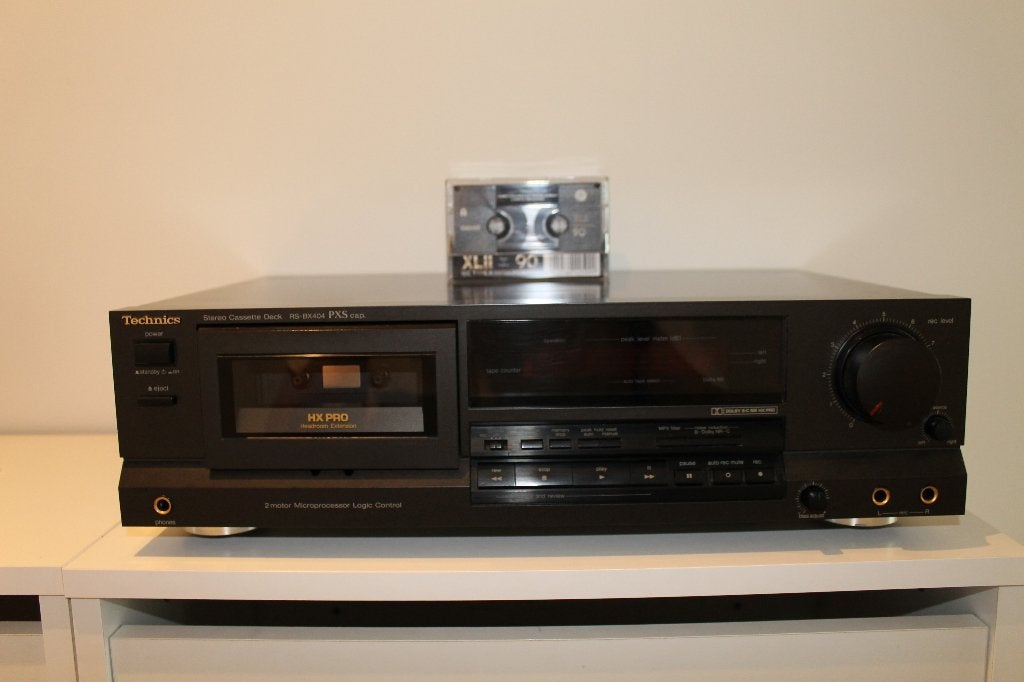 Technics Stereo Cassette dek RS- B-404PX CAP., Audio, Tv en Foto, Cassettedecks, Ophalen, Enkel, Overige merken, Tiptoetsen