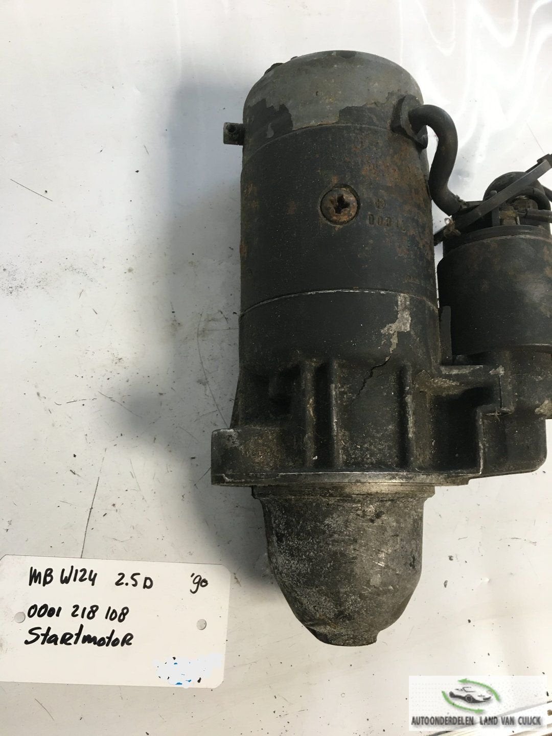 Mercedes W124 2.5 Diesel Startmotor, Auto-onderdelen, Gebruikt, -, -, Ophalen of Verzenden