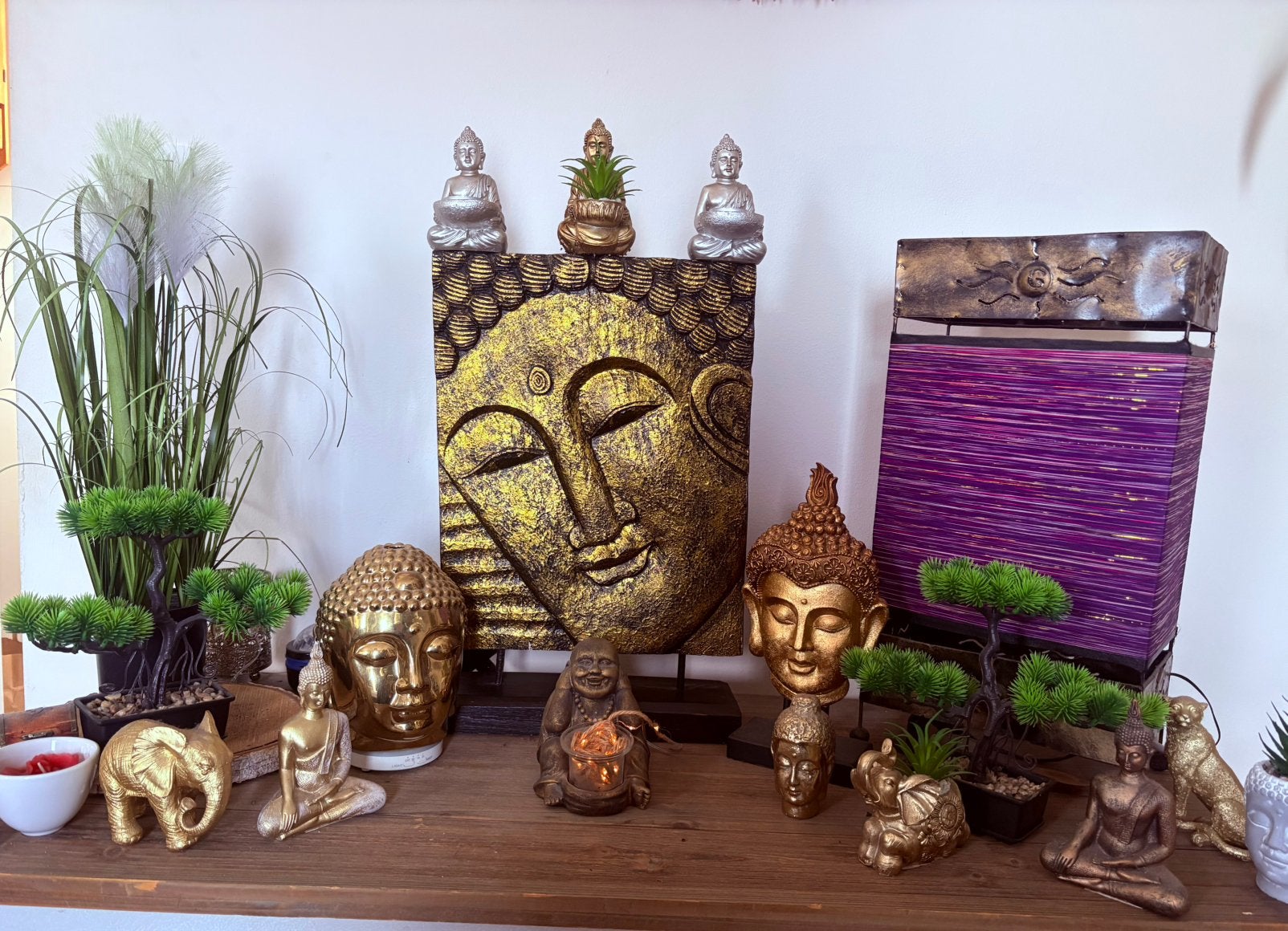 Unieke Boedha set, Maison & Meubles, Accessoires pour la Maison | Statues de Bouddha, Enlèvement, Comme neuf, Set