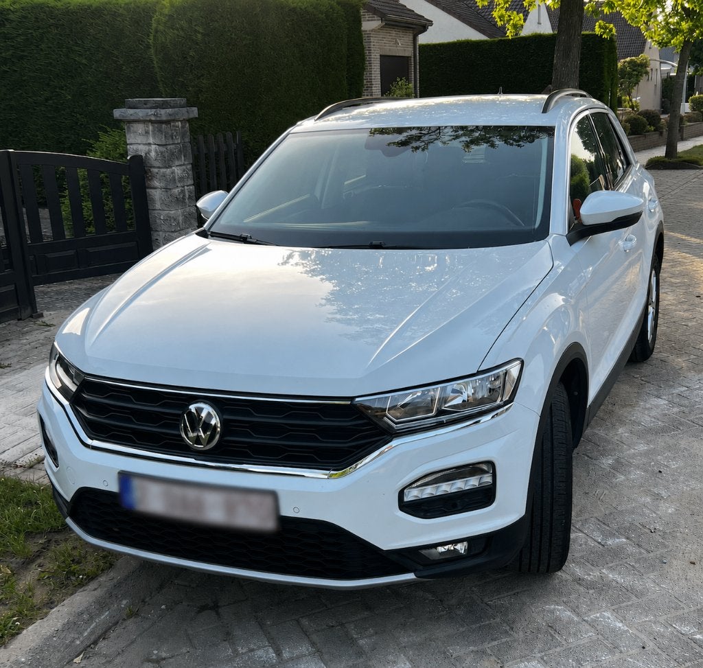 1. Volkswagen T-Roc Style 1.0 TSI, Navi, Trekhaak, Proper, Auto's, Stof, Euro 6, Wit, Particulier