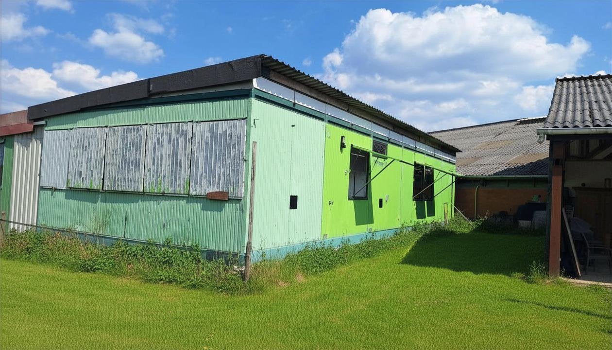 Woonunit 90m2, 6 units, tijdelijke woning, de Meeuw unit, Ophalen, Gebruikt