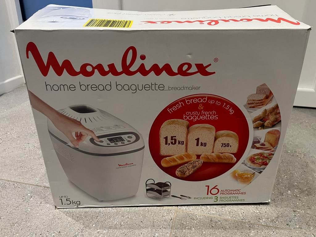 Machine à pain moulinex, Enlèvement, Comme neuf