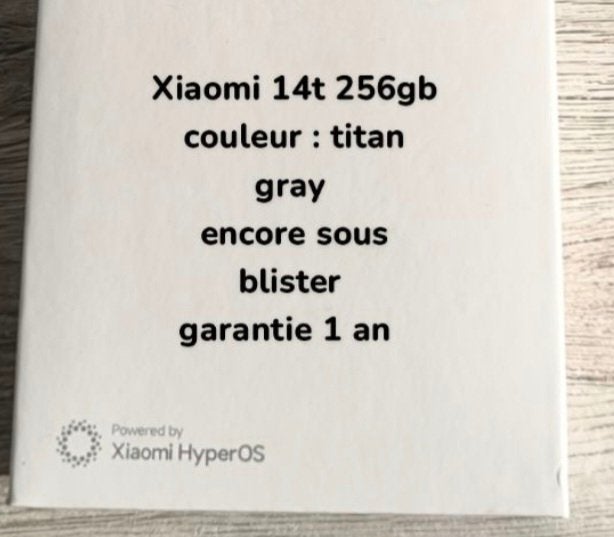 Xiaomi 14t, Enlèvement, Neuf, Autres modèles, Sans simlock