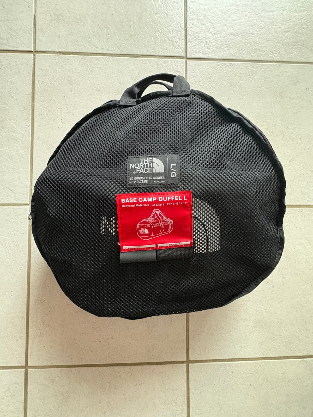 Base Camp Duffel Bag Large, Ophalen, Gebruikt, Overige merken