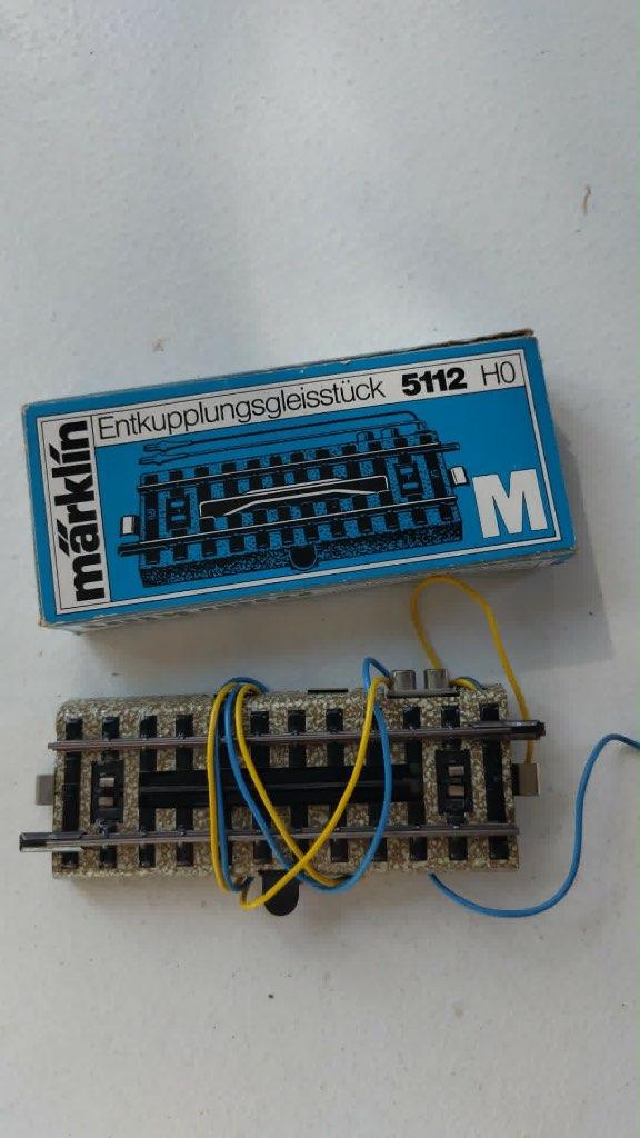Märklin 5112, Ophalen, Wisselstroom, Rails, Zo goed als nieuw