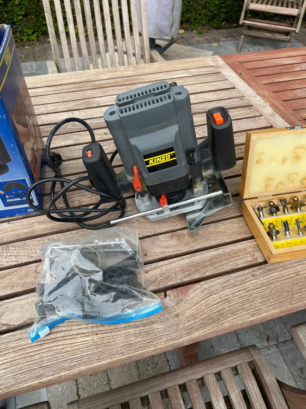 Bovenfrees machine kinzo, Ophalen, Gebruikt, Elektrisch, Bovenfrees