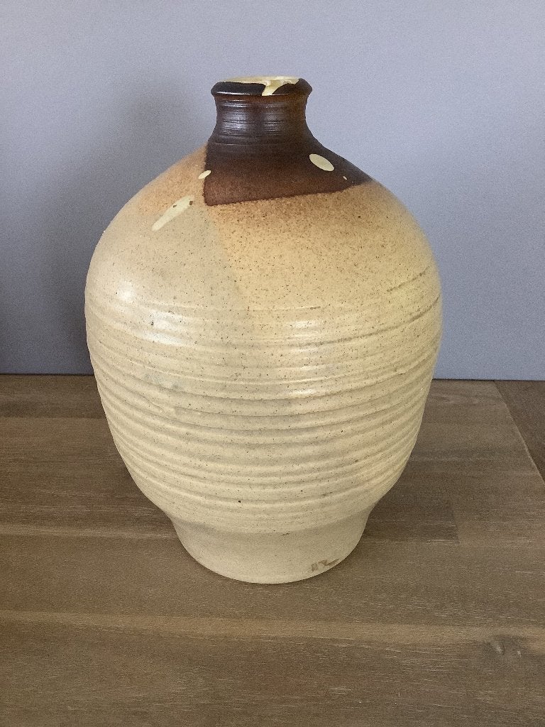 Vase fait main en poterie, Antiquités & Art, Enlèvement ou Envoi