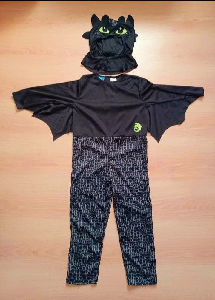 Verkleedpak Draak Dragons maat 110-122  NIEUW, Ophalen, Nieuw, Jongen of Meisje