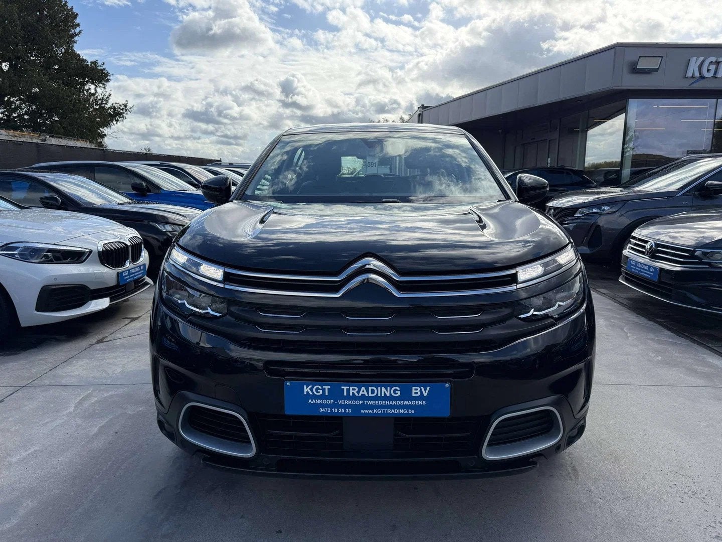 Citroën C5 Aircross 1.2i 130PK AUTOMAAT NAVIGATIE LEDER CAM, Auto's, Automaat, Gebruikt, 1199 cc, Zwart