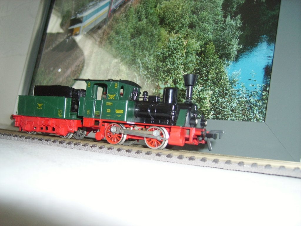 LOCOMOTIVE À VAPEUR VERTE FLEISCHMANN « BETTY », Hobby & Loisirs créatifs, Analogique, Enlèvement ou Envoi, Fleischmann, Locomotive