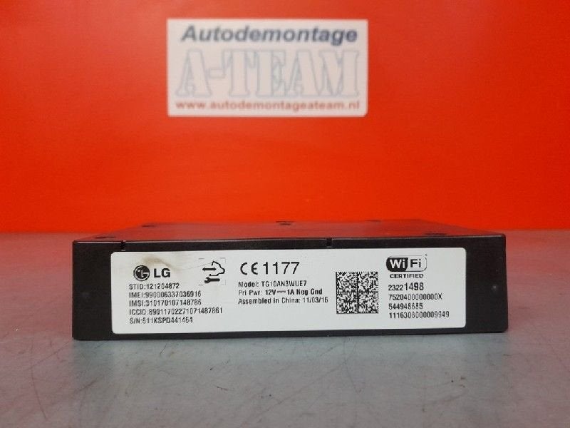 DIVERSEN WiFi module Astra K Sports Tourer (|23221498|), Gebruikt, Opel, Opel Automobile GmbH, Kontakt-opel@opel.com