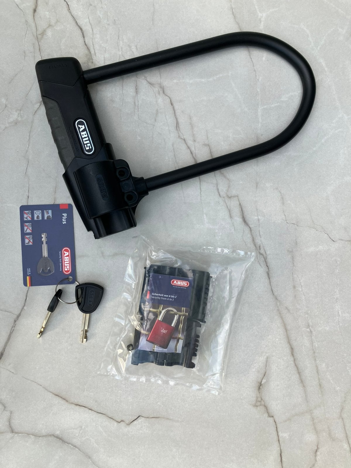 Nieuw abus fietsslot, Motos, Enlèvement ou Envoi, Neuf