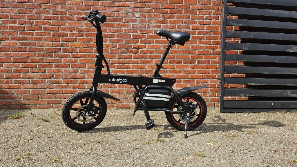 Electrische vouwfiets Wingoo B20, Fietsen en Brommers, Ophalen, Gebruikt, Velgrem, 14 tot 16 inch