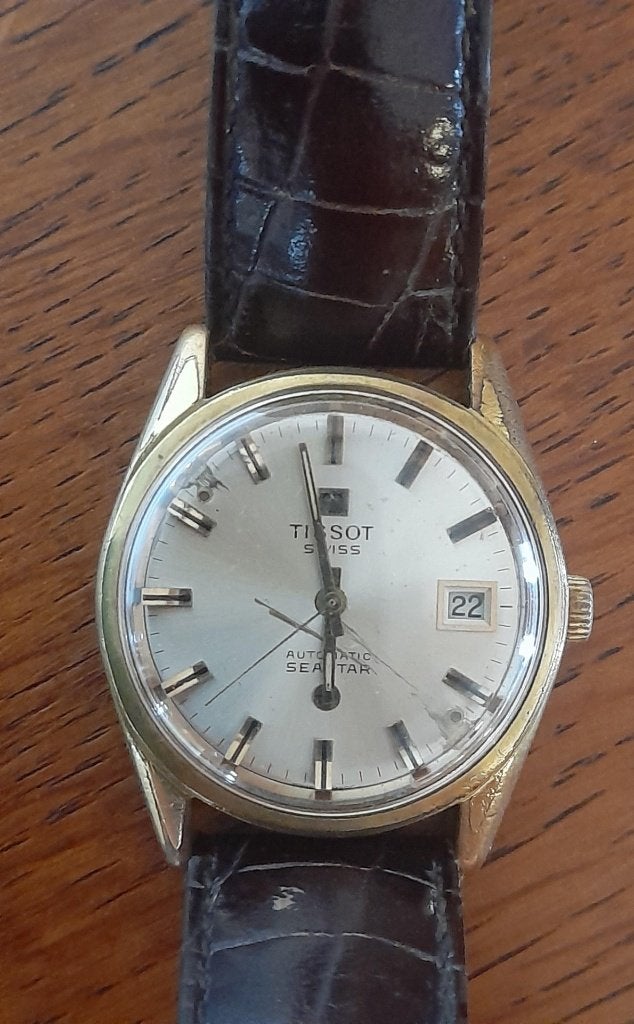 Montre, Handtassen en Accessoires, Horloges | Heren, Gebruikt, Staal, Polshorloge, Kunststof