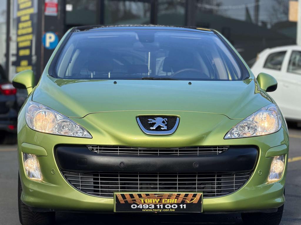 Peugeot 308 308 1.6i*Boîte Auto*NAVI*PANO*CAMERA*BT*, Euro 5, Stof, Gebruikt, Zwart