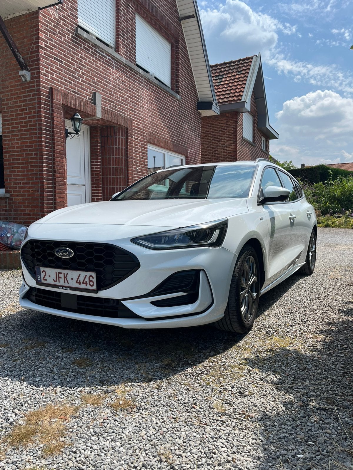Ford focus clipper STline 2024 + winterpack, Auto's, Ford, Stof, Bluetooth, Wit, 5 deurs