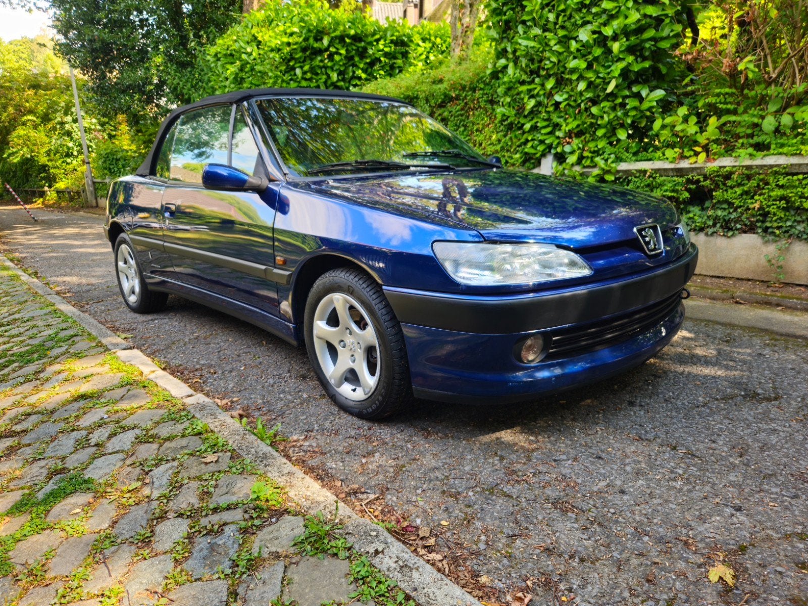 Peugeot 306 cabriolet 2.0 16V 60.000km, Cuir, Achat, Cabriolet, Noir