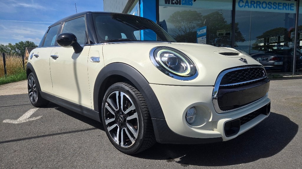 MINI COOPER S, Auto's, 1998 cc, Zwart, 4 cilinders, Leder en Stof