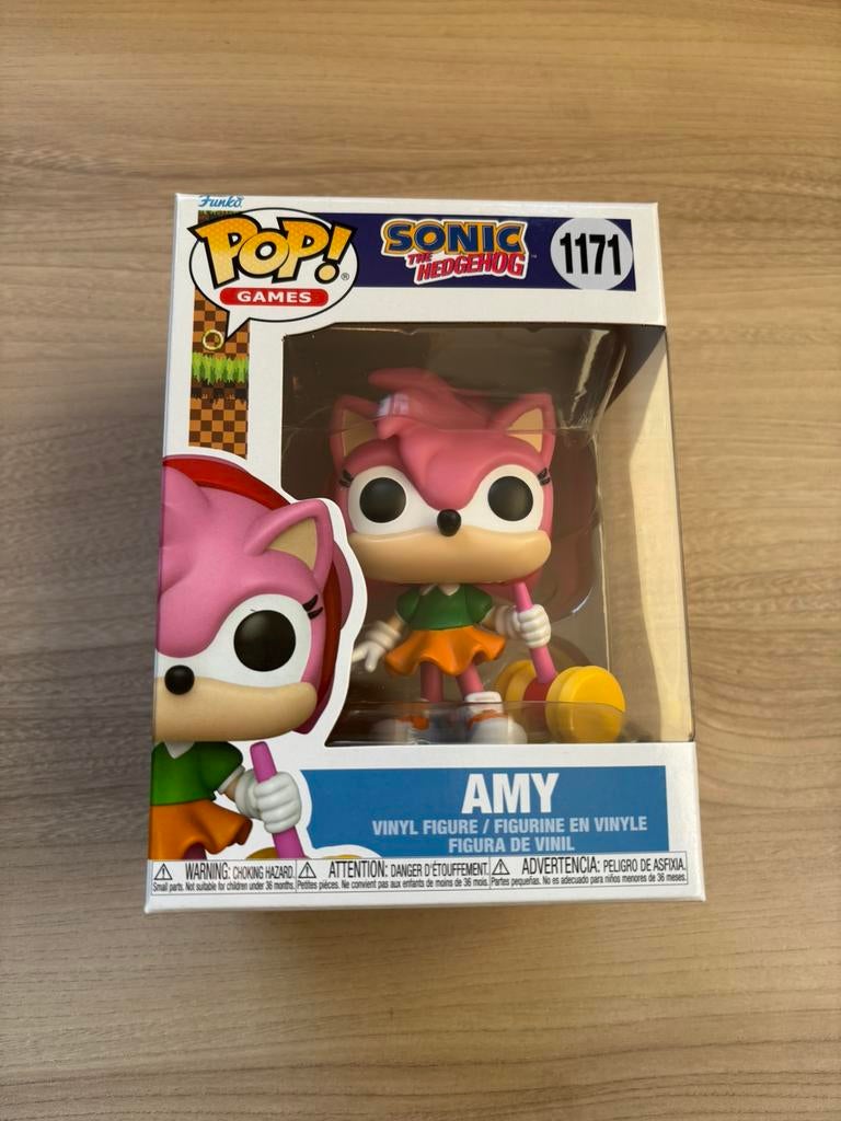Funko Pop! Games #1171 Amy Rose – Sonic the Hedgehog Vinyl, Ophalen of Verzenden, Zo goed als nieuw