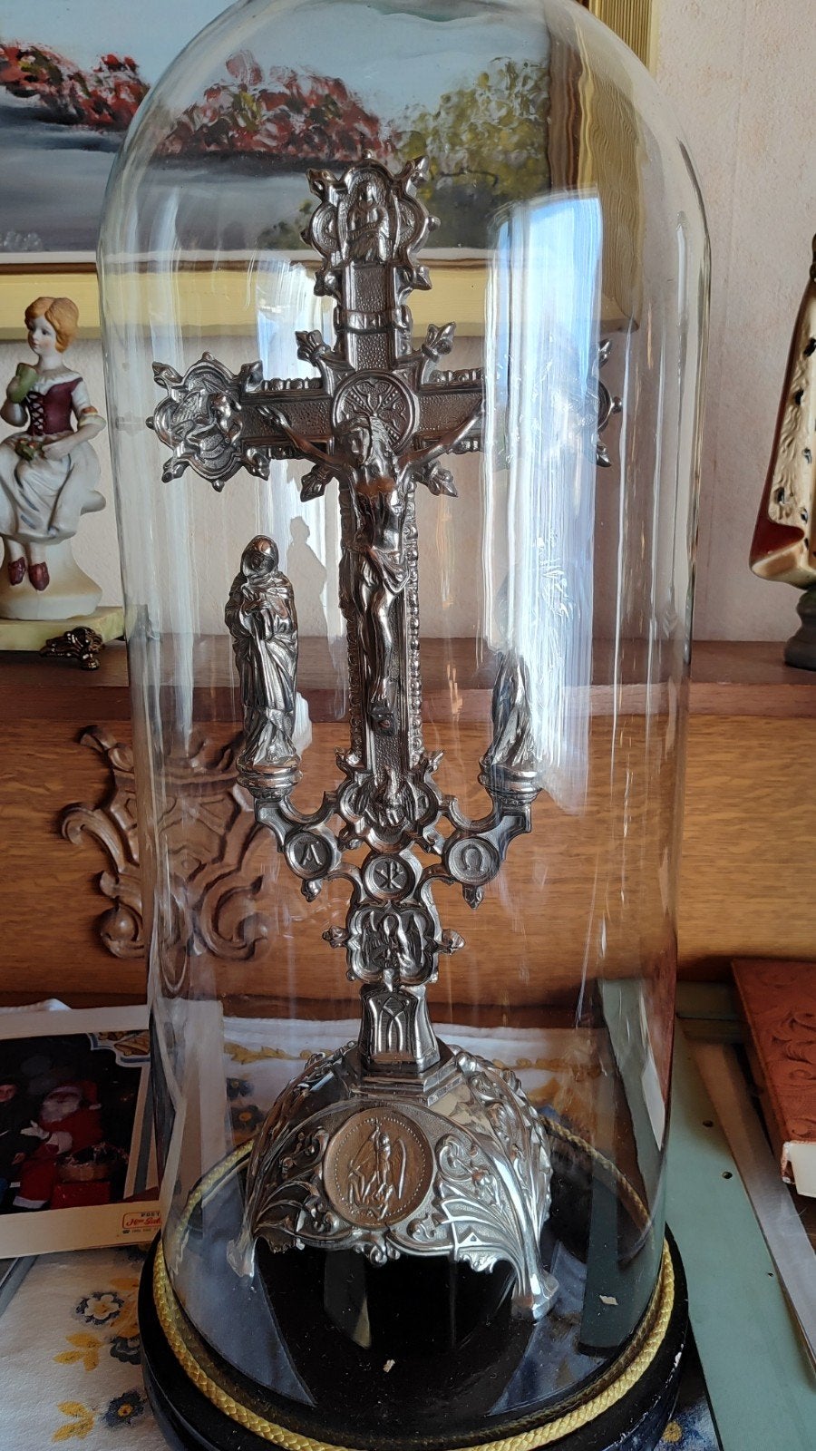 glazen stolp, Huis en Inrichting, Glas, Ophalen
