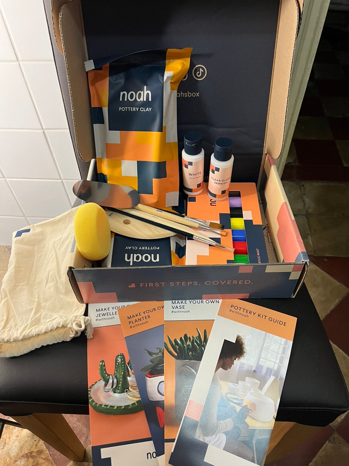 Kit de poterie débutant Noahs Box, Enlèvement, Comme neuf