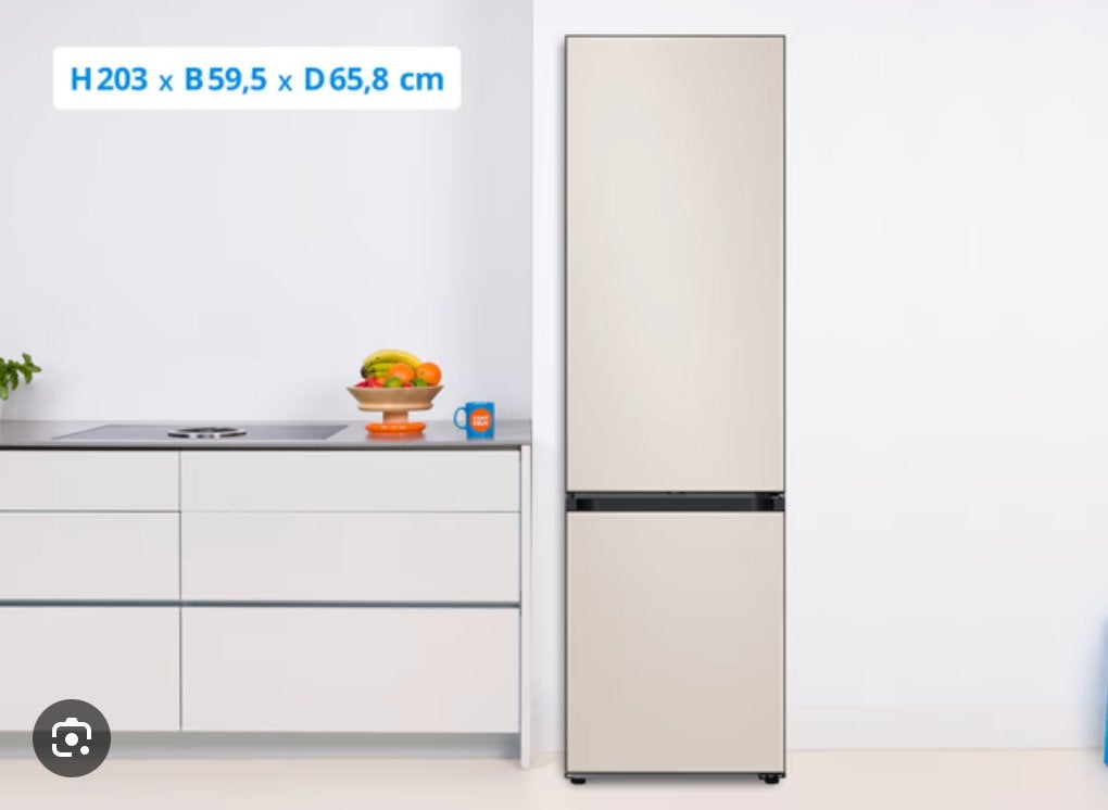 Samsung Bespoke Koel-vriescombinatie - Als nieuw, Ophalen, 150 tot 200 liter, Gebruikt, 160 cm of meer