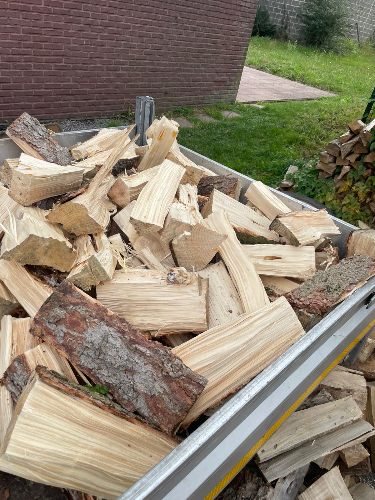bois de chauffage, Enlèvement