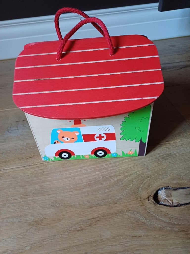 houten ziekenhuis, Ophalen of Verzenden, Gebruikt, Complete set