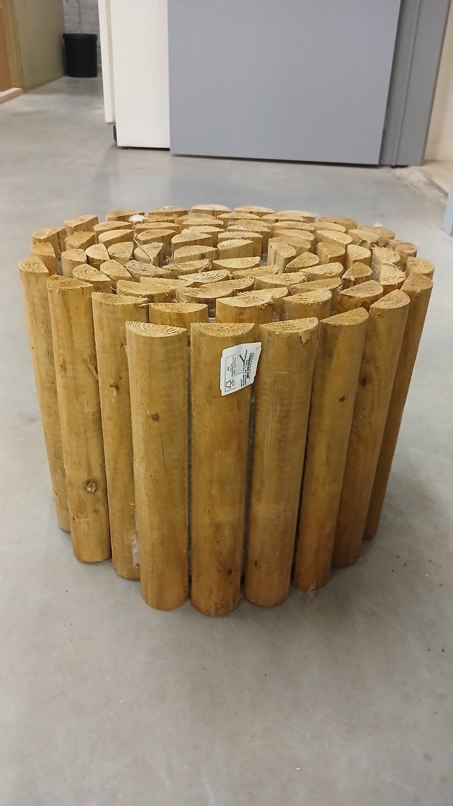 Rolborder hout, Enlèvement, Bois