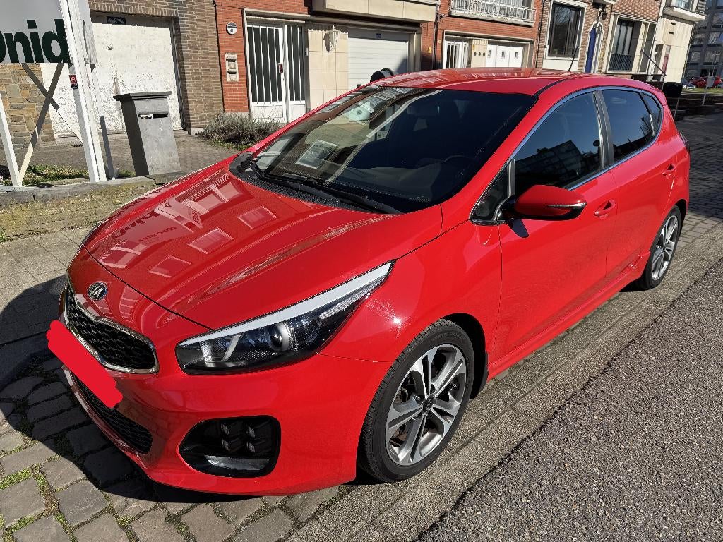 Kia Cee'd 1.6 diesel GT-line met 62000 km, Autos, Achat, Euro 6, Boîte manuelle, Noir