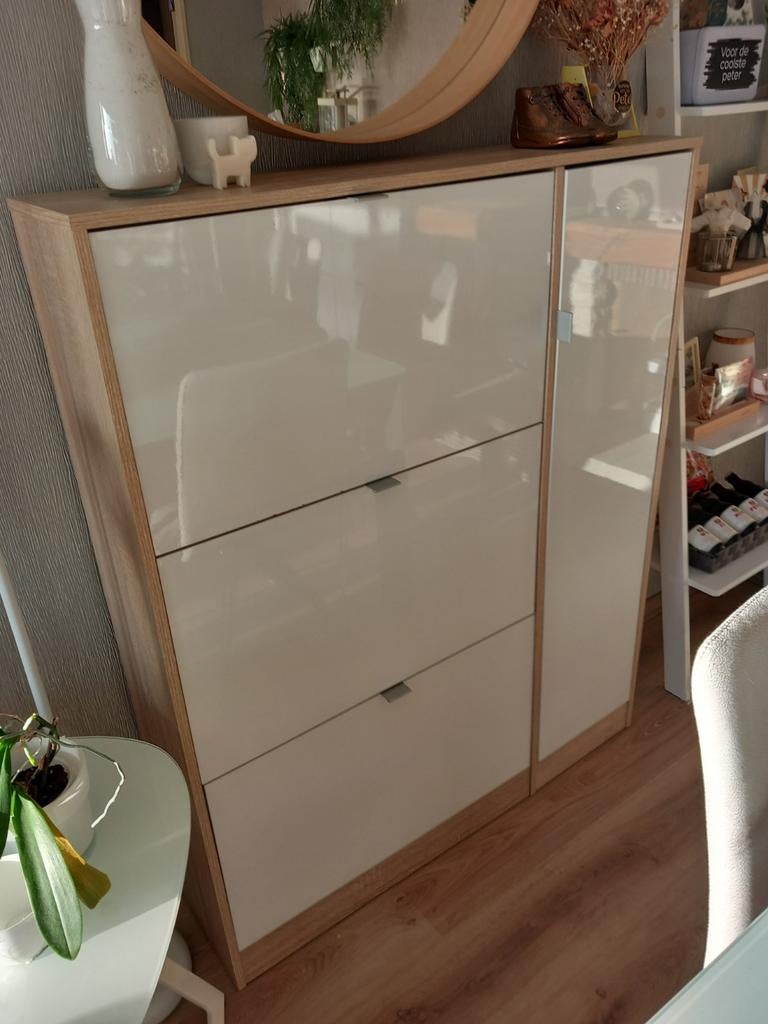 Schoenkast wit hoogglans, Huis en Inrichting, Ophalen
