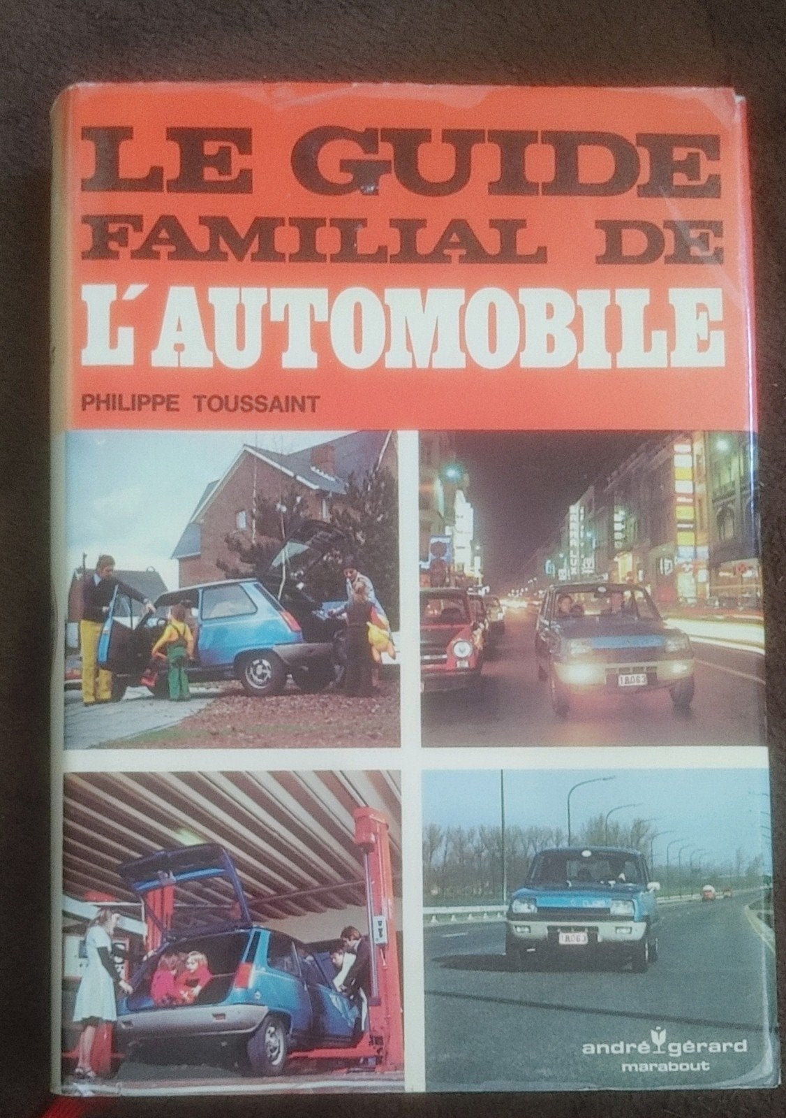 Vintage Philippe Toussaint le guide l'automobile 1975 eo, Enlèvement ou Envoi