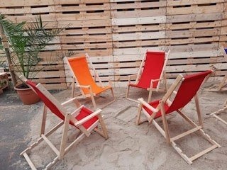 Strandstoelen te huur, Enlèvement
