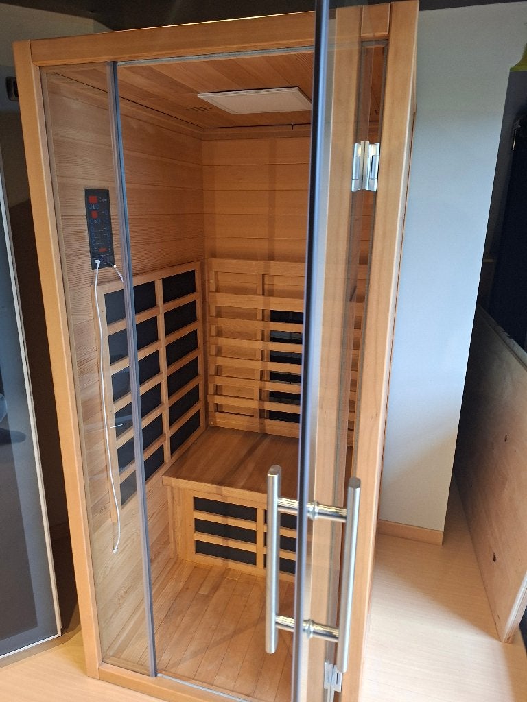 cabine infrarouge, Enlèvement, Comme neuf, Infrarouge, Sauna complet