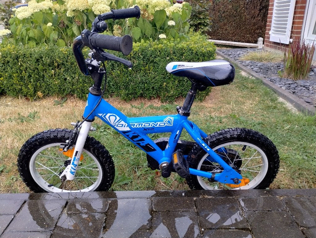 Vélo - BMX enfant 14 pouces (3 à 6 ans), Frein à rétropédalage, Diamond, Enlèvement, Utilisé