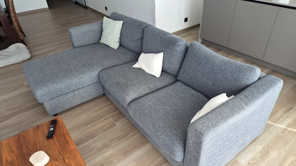 Ikea bankstel, Huis en Inrichting, Ophalen, Gebruikt, Hoekbank, Driepersoons