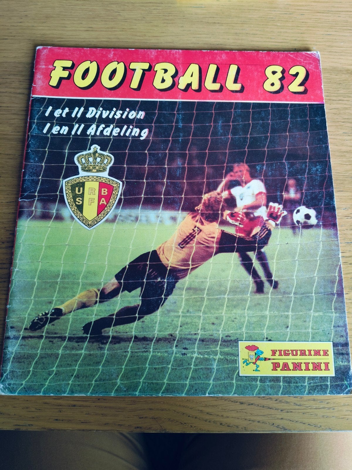 Leeg Panini album Football 82 met Bestelblad, Enlèvement ou Envoi