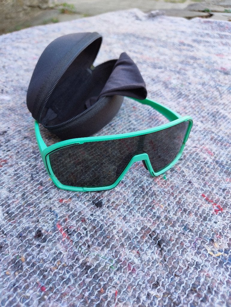 Alpina zonnebrillen, Gebruikt, Zonnebril, Groen, Ophalen