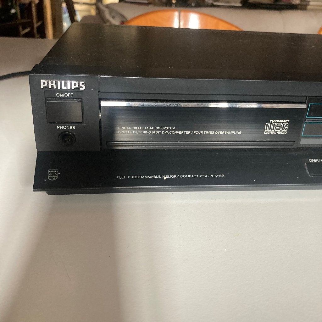 Lecteur CD vintage Philips CD471, TV, Hi-fi & Vidéo, Lecteurs CD, Enlèvement, Utilisé, Philips