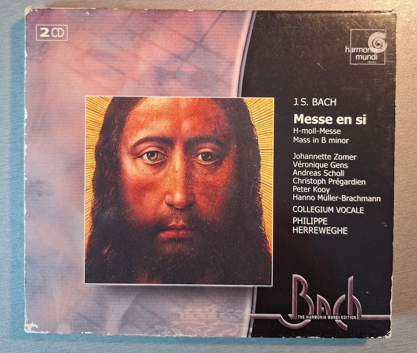 2cd. J.S. Bach. Messe en si (HM, Herreweghe)., Ophalen of Verzenden, Bach